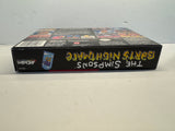 The Simpsons Bart's Nightmare SNES 1992 CIB Complete in Box