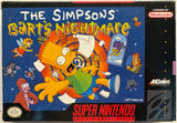 The Simpsons Bart's Nightmare SNES 1992 CIB Complete in Box