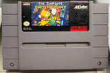 The Simpsons Bart's Nightmare SNES 1992 CIB Complete in Box