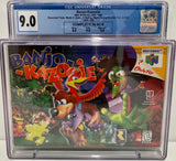 Banjo-Kazooie N64 Right-Facing Rumble Pak 1ST PRINT 100% CIB CGC 9.0