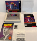 Power Rangers The Fighting Edition SNES 1995 100% CIB Complete in Box