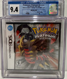 Pokémon: Platinum Version DS, E Rating, Foil, Can CGC 9.4 A+ SEALED
