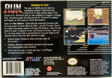 Run Saber Nintendo SNES 1993 100% CIB Complete in Box