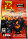 Justice League Task Force Nintendo SNES 1995 100% CIB Complete in Box