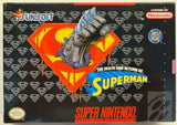 Death and Return of Superman SNES 1994 CIB Complete in Box