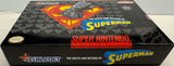 Death and Return of Superman SNES 1994 CIB Complete in Box