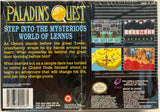 Paladins Quest Nintendo SNES 1993 CIB Complete in Box