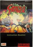 Ghoul Patrol Nintendo SNES 1994 100% CIB Complete in Box