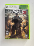 Gears of War 3 2011 Microsoft XBOX 360 CIB Complete In Box w/ Stickers