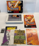Brandish Nintendo SNES 1995 100% CIB Complete in Box