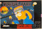 Virtual Bart Nintendo SNES 1994 CIB Complete in Box