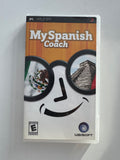 My Spanish Coach PSP Sony 2008 Complete in Box CIB