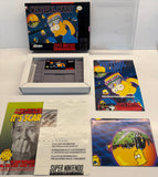 Virtual Bart Nintendo SNES 1994 CIB Complete in Box