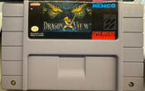 Dragon View Nintendo SNES 1994 100% CIB Complete in Box