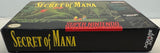 Secret of Mana Nintendo SNES 1993  CIB Complete in Box