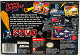 The Itchy & Scratchy Game SNES 1995 100% CIB Complete in Box