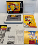 The Itchy & Scratchy Game SNES 1995 100% CIB Complete in Box