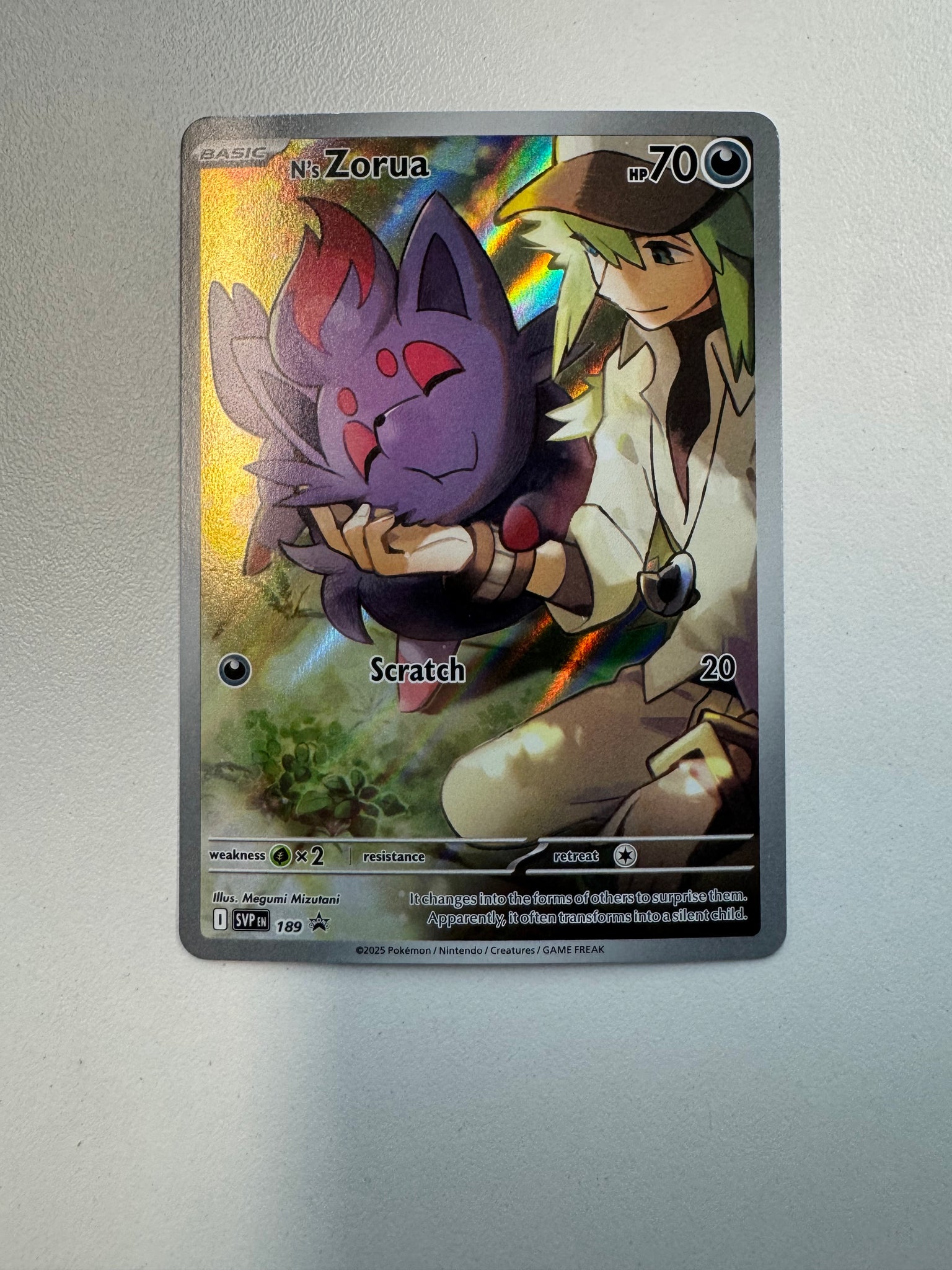 pokemon cards not at target Pokemon TCG N's Zorua 189 Star Promo Journey Together Holo – Ultimate Key  Issue Comics