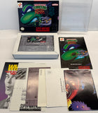 TMNT Tournament Fighters SNES 1993 100% CIB Complete in Box