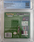 Pokemon: Emerald Version GBA Complete In Box CIB CGC 8.5  Cart 9.6!