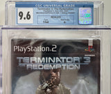 Terminator 3: The Redemption PlayStation 2 2004 CGC 9.6 A+ SEALED!