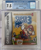 Super Mario Advance 4: Super Mario Bros. 3 CGC 7.5 A++ SEALED!