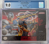 Sonic Blast Man Super NES V-Seam CGC 9.0 A+ SEALED!
