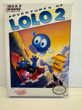 Adventures of Lolo 2 Nintendo NES 1990 Complete in Box CIB!