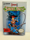 Castlevania ll Simon's Quest Nintendo NES 1987 Complete in Box CIB!