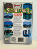 Castlevania ll Simon's Quest Nintendo NES 1987 Complete in Box CIB!