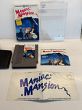 Maniac Mansion Nintendo NES 1990 Complete in Box CIB!