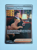 Pokemon TCG Giovanni's Charisma 204/165 Special Illustration Scarlet & Violet