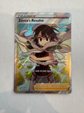 Pokemon TCG Zinnia's Resolve 203/203 Evolving Skies Full Art