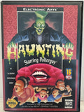 Sega Genesis Haunting Starring Polterguy 100% CIB Reg Card Complete In Box MINT!