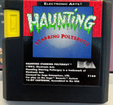 Sega Genesis Haunting Starring Polterguy 100% CIB Reg Card Complete In Box MINT!