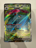 Pokemon TCG Venusaur EX 182/165 Scarlet & Violet Ultra Rare Full Art
