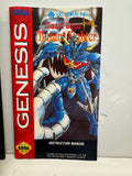 Mazin Saga: Mutant Fighter Sega Genesis CIB Complete In Box MINT!