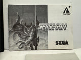 Space Gun Sega Master System CIB + Rare Poster Complete In Box!