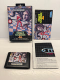 Sega Genesis Space Harrier II CIB + Rare Poster Complete In Box!