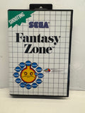 Sega Master System Fantasy Zone Shooting CIB Complete In Box! RARE