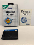 Sega Master System Fantasy Zone Shooting CIB Complete In Box! RARE