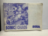 Sega Master System Sonic the Hedgehog Chaos CIB Complete In Box!