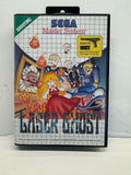 Sega Master System Laser Ghost CIB Complete In Box + Poster MINT!