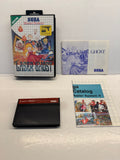 Sega Master System Laser Ghost CIB Complete In Box + Poster MINT!