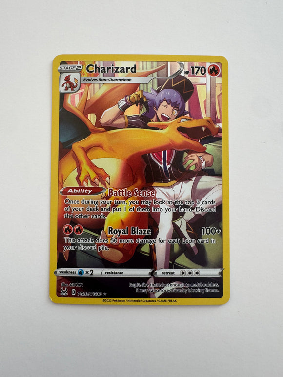Pokemon TCG Charizard TG03/TG30 Lost Origin Ultra Rare Trainer Gallery – Ultimate Key Issue Comics