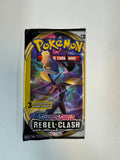 Pokemon TCG 2018 Sword & Shield Rebel Clash Booster 3-Pack SEALED