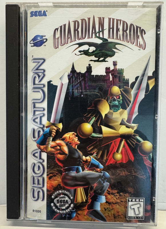 Guardian Heroes Sega Saturn CIB Complete In Box!