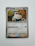 Pokemon TCG Snorlax 122 Twilight Masquerade Cosmos Holo Promo