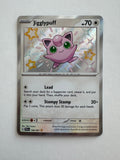 Pokemon TCG Jigglypuff 198/091 Paldean Fates Baby Shiny Holo