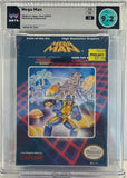 Mega Man Nes Oval SOQ R WATA 9.2 Box 9.2 & Manual 9.6!